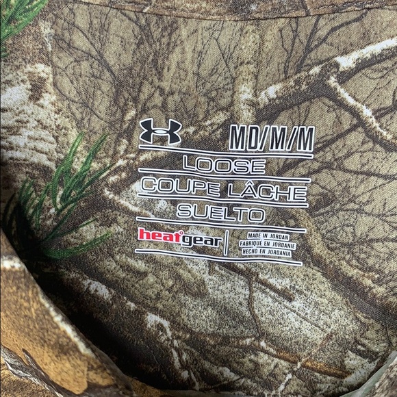 Under Armour medium Camo long sleeve B/U Medium - Picture 6 of 9